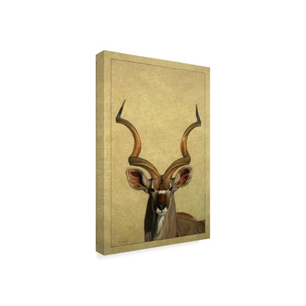 James W. Johnson 'Kudu' Canvas Art,30x47